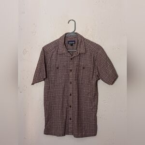 Patagonia Men's Short Sleeve Button Front Shirt Medium